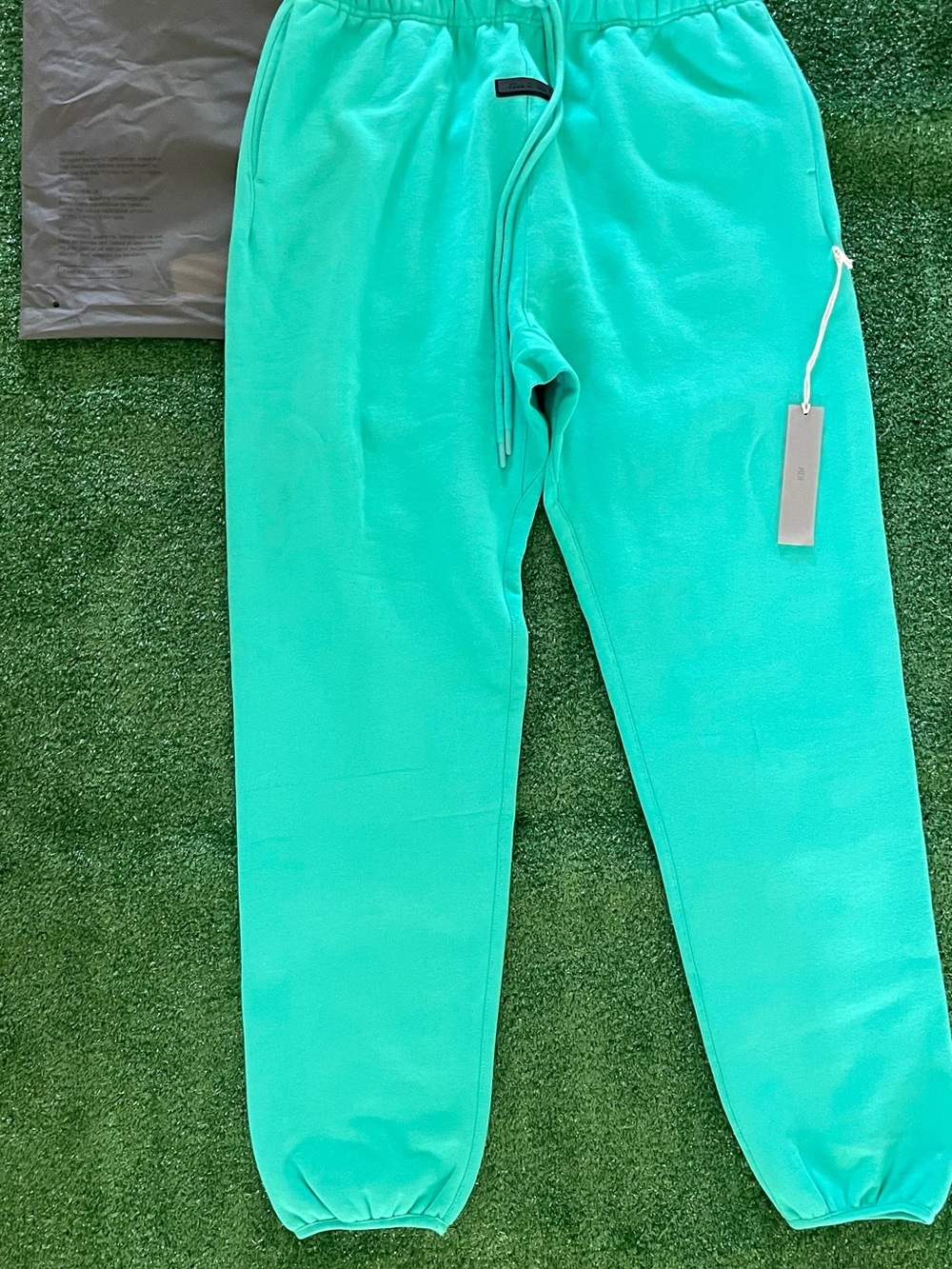 Teal Drawstring Joggers
